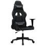 Schwarzer Gaming-Stuhl aus Kunstleder von , Gaming-Stühle - Ref: Foro24-3143695, Preis: 130,21 €, Rabatt: %