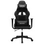 Schwarzer Gaming-Stuhl aus Kunstleder von , Gaming-Stühle - Ref: Foro24-3143695, Preis: 130,21 €, Rabatt: %