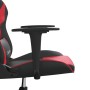 Black and red synthetic leather gaming chair by , Gaming chairs - Ref: Foro24-3143688, Price: 126,36 €, Discount: %