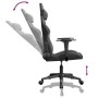 Black and gray synthetic leather gaming chair by , Gaming chairs - Ref: Foro24-3143669, Price: 124,12 €, Discount: %