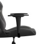 Black and gray synthetic leather gaming chair by , Gaming chairs - Ref: Foro24-3143669, Price: 124,12 €, Discount: %