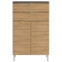 Germania GW-Mauresa Chest of Drawers 34x60x97 cm graphite and oak by Germania, bathroom vanities - Ref: Foro24-438434, Price:...