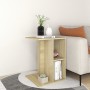 Sonoma oak plywood side table 60x40x45 cm by , Side tables - Ref: Foro24-806708, Price: 46,80 €, Discount: %