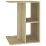 Sonoma oak plywood side table 60x40x45 cm by , Side tables - Ref: Foro24-806708, Price: 46,80 €, Discount: %