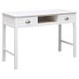 White wooden desk 110x45x76 cm by vidaXL, Desks - Ref: Foro24-284155, Price: 145,16 €, Discount: %