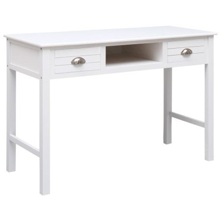 White wooden desk 110x45x76 cm by vidaXL, Desks - Ref: Foro24-284155, Price: 137,50 €, Discount: %