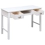 White wooden desk 110x45x76 cm by vidaXL, Desks - Ref: Foro24-284155, Price: 137,50 €, Discount: %