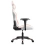 Silla gaming cuero sintético blanco y rosa de , Sillones para videojuegos - Ref: Foro24-3143673, Precio: 128,85 €, Descuento: %