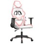 White and pink synthetic leather gaming chair by , Gaming chairs - Ref: Foro24-3143673, Price: 129,99 €, Discount: %