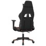 Black and orange synthetic leather gaming chair by , Gaming chairs - Ref: Foro24-3143671, Price: 124,12 €, Discount: %