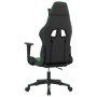 Schwarz-grüner Gaming-Stuhl aus Kunstleder von , Gaming-Stühle - Ref: Foro24-3143690, Preis: 126,36 €, Rabatt: %