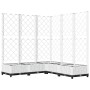 Planter with white PP trellis 120x120x121.5 cm by , Pots and planters - Ref: Foro24-153287, Price: 122,99 €, Discount: %