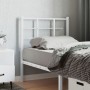 Cabecero de metal blanco 80 cm de , Cabeceros y pies de cama - Ref: Foro24-355637, Precio: 19,21 €, Descuento: %