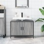 Bathroom vanity cabinet in gray Sonoma engineered wood, 80x30x60 cm. by , Dressing tables - Ref: Foro24-842454, Price: 64,41 ...