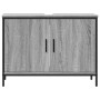 Bathroom vanity cabinet in gray Sonoma engineered wood, 80x30x60 cm. by , Dressing tables - Ref: Foro24-842454, Price: 64,41 ...