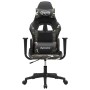 Silla gaming cuero sintético negro y camuflaje de , Sillones para videojuegos - Ref: Foro24-3143698, Precio: 127,50 €, Descue...