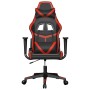 Schwarz-roter Gaming-Stuhl aus Kunstleder von , Gaming-Stühle - Ref: Foro24-3143666, Preis: 123,99 €, Rabatt: %