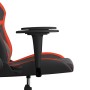 Black and red synthetic leather gaming chair by , Gaming chairs - Ref: Foro24-3143666, Price: 123,99 €, Discount: %