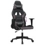 Silla gaming cuero sintético negro y gris de , Sillones para videojuegos - Ref: Foro24-3143691, Precio: 125,99 €, Descuento: %