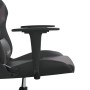 Schwarzer und grauer Gaming-Stuhl aus Kunstleder von , Gaming-Stühle - Ref: Foro24-3143691, Preis: 126,36 €, Rabatt: %