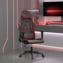 Silla gaming cuero sintético negro y rojo vino tinto de , Sillones para videojuegos - Ref: Foro24-3143672, Precio: 123,99 €, ...