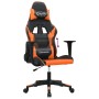 Black and orange synthetic leather gaming chair by , Gaming chairs - Ref: Foro24-3143693, Price: 125,99 €, Discount: %