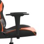 Silla gaming cuero sintético negro y naranja de , Sillones para videojuegos - Ref: Foro24-3143693, Precio: 126,36 €, Descuent...