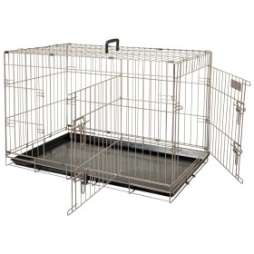 FLAMINGO Pet cage Ebo metallic brown 109x70x77 cm 517583 by FLAMINGO, Pet carriers and boxes - Ref: Foro24-421669, Price: 169...