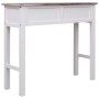 Mesa consola de madera marrón 90x30x77 cm de vidaXL, Mesas auxiliares - Ref: Foro24-284144, Precio: 83,47 €, Descuento: %