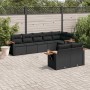 8-teiliges Gartensofa-Set und schwarze synthetische Rattankissen von , Gartensets - Ref: Foro24-3259388, Preis: 564,45 €, Rab...