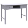 Gray wooden desk 110x45x76 cm by vidaXL, Desks - Ref: Foro24-284156, Price: 126,98 €, Discount: %