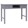 Escritorio de madera gris 110x45x76 cm de vidaXL, Escritorios - Ref: Foro24-284156, Precio: 126,98 €, Descuento: %