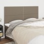 Cabeceros 4 unidades de tela gris taupe 90x5x78/88 cm de , Cabeceros y pies de cama - Ref: Foro24-3116210, Precio: 105,39 €, ...