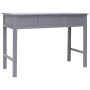 Escritorio de madera gris 110x45x76 cm de vidaXL, Escritorios - Ref: Foro24-284156, Precio: 126,98 €, Descuento: %