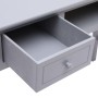 Gray wooden desk 110x45x76 cm by vidaXL, Desks - Ref: Foro24-284156, Price: 126,98 €, Discount: %