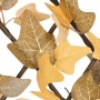 Orange artificial maple leaf expandable trellis 180x30 cm by , fence panels - Ref: Foro24-366592, Price: 18,66 €, Discount: %