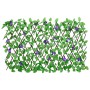 Expandable green artificial ivy lattice fence 180x70 cm by , fence panels - Ref: Foro24-366574, Price: 26,67 €, Discount: %