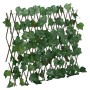 Expandable artificial green vine trellis 5 units 190x60 cm by , fence panels - Ref: Foro24-366583, Price: 52,04 €, Discount: %