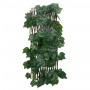 Expandable artificial green vine trellis 5 units 190x60 cm by , fence panels - Ref: Foro24-366583, Price: 52,04 €, Discount: %