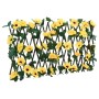 Expandable lattice artificial yellow ivy 5 units 180x20 cm by , fence panels - Ref: Foro24-366597, Price: 57,37 €, Discount: %