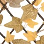 Orange artificial maple leaf expandable trellis 180x60 cm by , fence panels - Ref: Foro24-366594, Price: 26,27 €, Discount: %