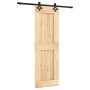 Sliding door with solid pine wood fittings 70x210 cm by , Doors - Ref: Foro24-3203128, Price: 183,82 €, Discount: %