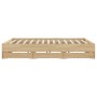 Cama con cajones madera ingeniería roble Sonoma 160x200 cm de , Camas y somieres - Ref: Foro24-3207261, Precio: 200,26 €, Des...