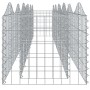 Arriate de gaviones forma arco hierro galvanizado 400x50x50 cm de , Maceteros y jardineras - Ref: Foro24-153543, Precio: 96,9...