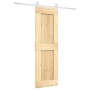 Sliding door with solid pine wood hardware 70x210 cm by , Doors - Ref: Foro24-3203260, Price: 191,08 €, Discount: %