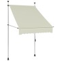 Toldo retráctil de operación manual color crema 100 cm de , Toldos - Ref: Foro24-145833, Precio: 94,55 €, Descuento: %