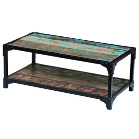 Recycled solid wood coffee table by , Coffee table - Ref: Foro24-243272, Price: 146,42 €, Discount: %