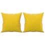 3-seater sofa with yellow velvet cushions 180 cm by , Sofas - Ref: Foro24-3200961, Price: 310,59 €, Discount: %