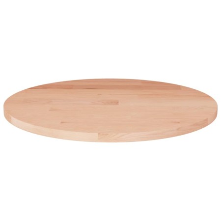 Round untreated oak wood table surface Ø30x1.5cm by , Table tops - Ref: Foro24-342893, Price: 17,18 €, Discount: %