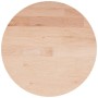 Round untreated oak wood table surface Ø30x1.5cm by , Table tops - Ref: Foro24-342893, Price: 17,18 €, Discount: %